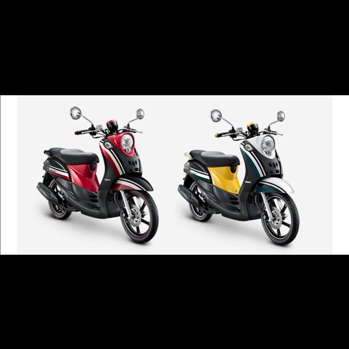 Gambar Jok Motor Mio,Mio m3,Mio Soul,Xeon,X-Ride&Fino Fullset Paket Ganteng - FINO KARBU, HITAM dari pmauto.id undefined Tokopedia