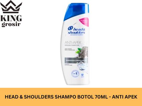 Gambar HEAD & SHOULDERS SHAMPOO ANTI HAIRFALL 70 ML - ANTI- APEK dari KING GROSIR SAWOJAJAR undefined Tokopedia