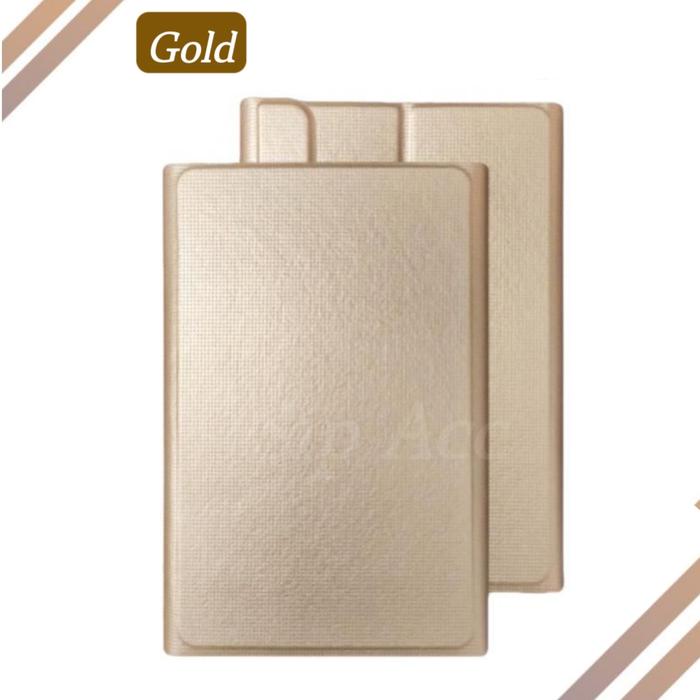 Gambar SAMSUNG TAB A7 LITE 2021 T220 T225 FLIP CASE STAND COVER CASING - Gold dari Sip Acc undefined Tokopedia
