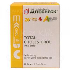 Gambar Autocheck Strip Kolesterol (per Botol Isi 10 Strip) (per Pcs) dari K24Klik undefined Tokopedia
