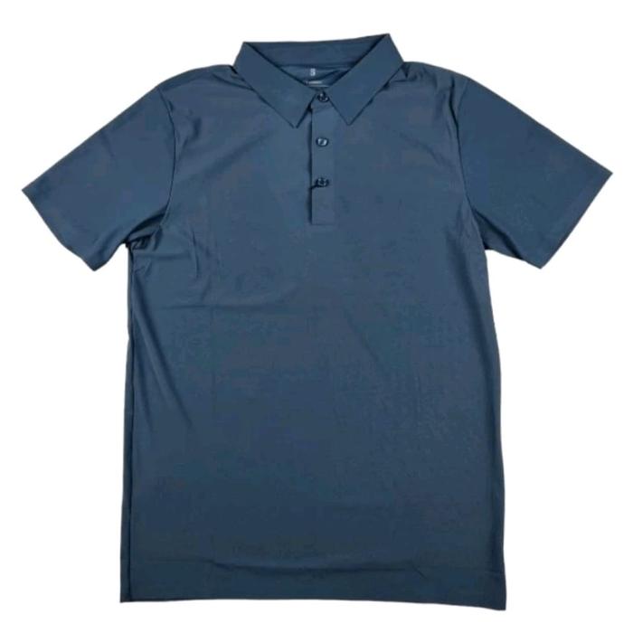 Gambar Kaos Polo Dryfit Pria Seamless Original Import - Biru, M dari VB.Store01 undefined Tokopedia