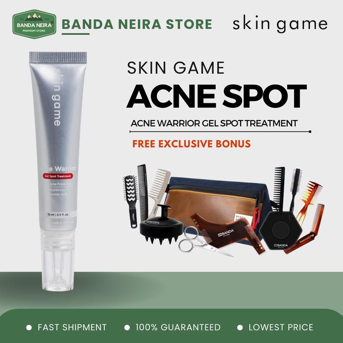 Gambar Skin Game Acne Warrior / Obat Anti Jerawat / Penghilang Bekas Jerawat - GEL, SKELETON COMB dari Banda Neira Store undefined Tokopedia