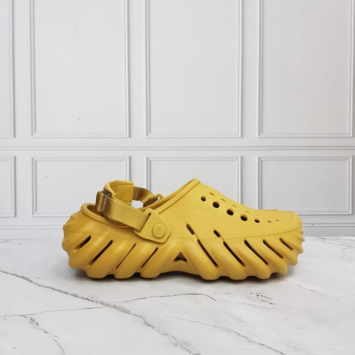 Jual CROCS ECHO CLOG/SANDAL CROCS PRIA Hijau, 39 Kota