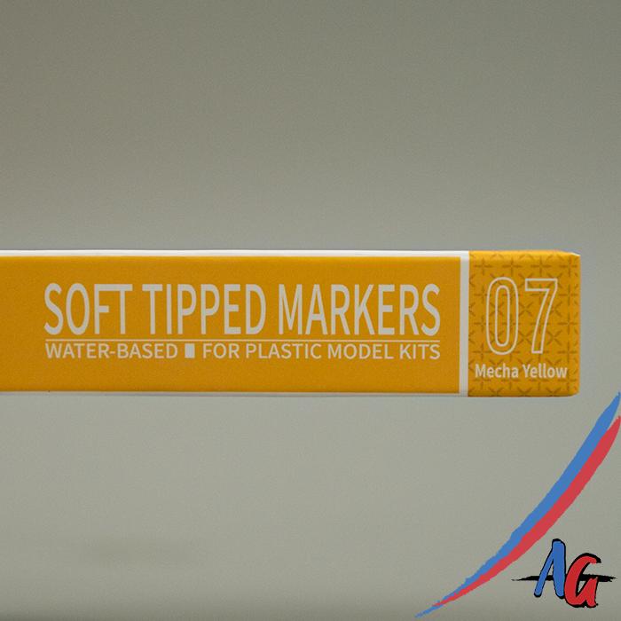 Gambar DSPIAE MK Soft Tipped Water Based Acrylic Marker Gundam - Mecha Yellow dari Amazing Gunpla undefined Tokopedia