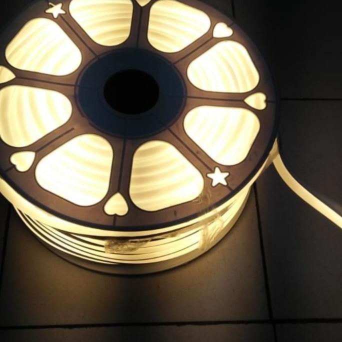 Gambar NEON FLEX Lampu LED Strip Neon Flexible LED Strip Flexible 50meter 220 - WarmWhite, 50M + 3 SOKET  dari PRIMA004 undefined Tokopedia