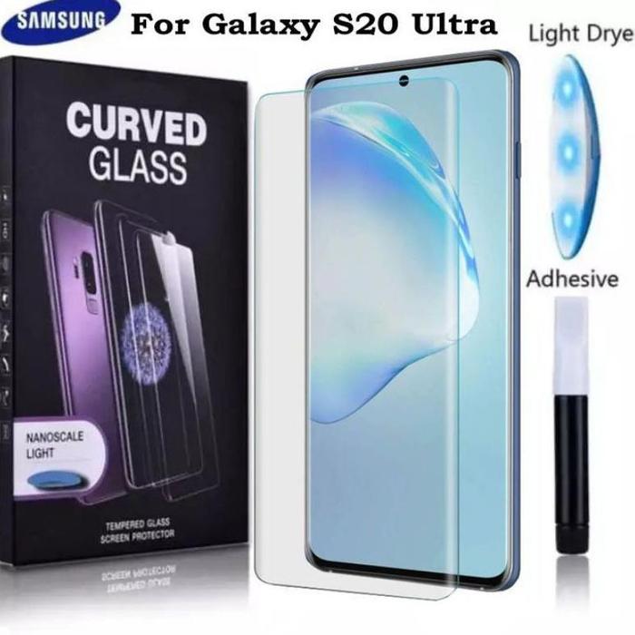 Jual Tempered Glass Uv Samsung S21+ S20+ S21 Ultra S20 Ultra Note