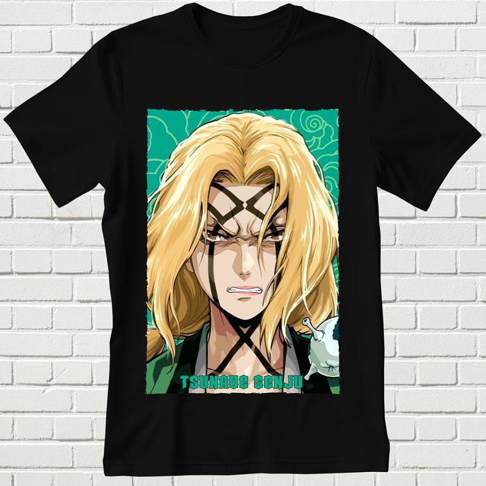 Gambar BAJU KAOS DEWASA TSUNADE SENJU UNISEX TSHIRT || BAJU KAOS || KAOS - Hitam, XXXL dari TASAMA PROJECT undefined Tokopedia
