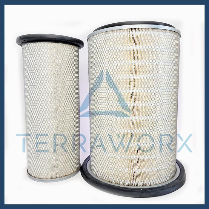 Gambar 6127-81-7412 & 6128-81-7320 Air Filter Inner & Outer Donaldson - Inner & Outer dari Terraworx undefined Tokopedia