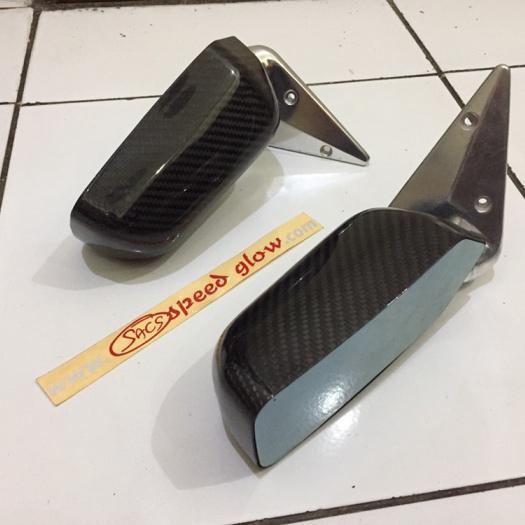 Gambar Spion craft square real Carbon blue mirror dari asiajayamotor24 undefined Tokopedia