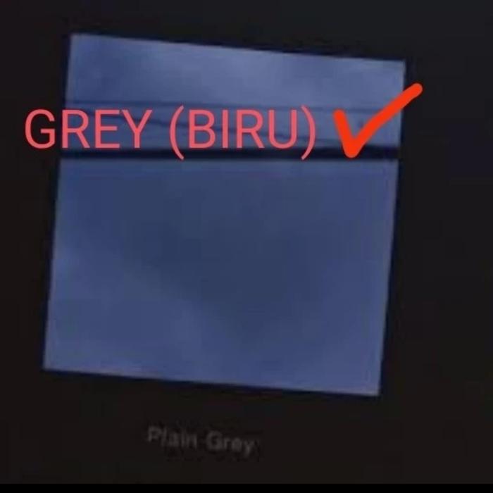 Gambar Bahan Solarflat 1,2mm Transparan SolarTuff Solid 1.2 mm Atap Kanopi - Grey (kebiruan) dari MJ Plg undefined Tokopedia