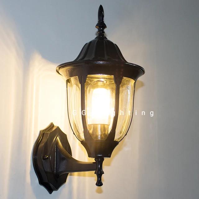 Gambar Lampu dinding outdoor GL1007A - Hitam dari GG-Lighting undefined Tokopedia