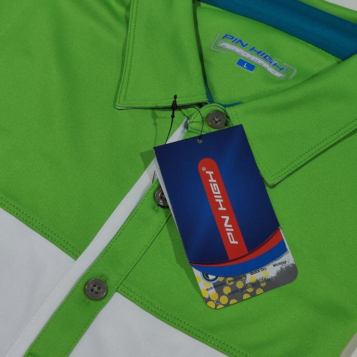 Gambar Kaos Golf - Pin High dari HOBBY GOLF undefined Tokopedia