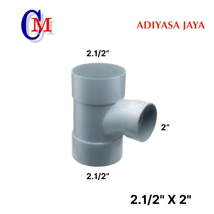 Gambar Large Radius Tee AW (CM Taiwan) / TY - 2.1/2 x 2 dari Adiyasa Jaya undefined Tokopedia