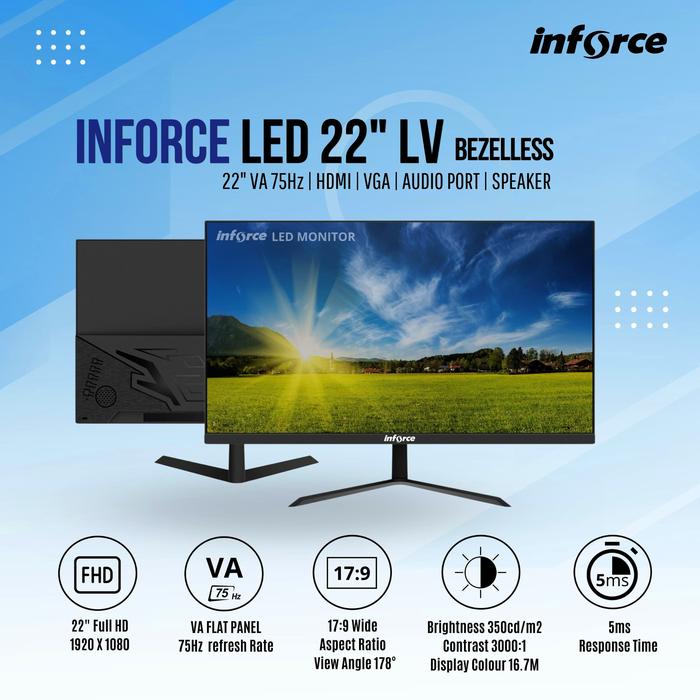 Led Monitor Inforce Promo MONITOR INFORCE 22IN 21.5