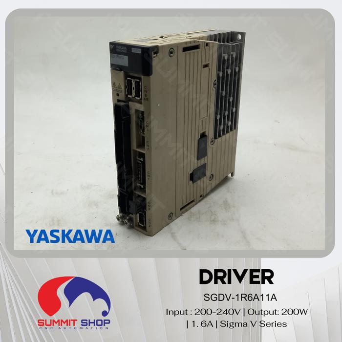 Yaskawa SGDV-1R6A11A Servodriver 200W | Usato In Buone Condizioni - Foto 3