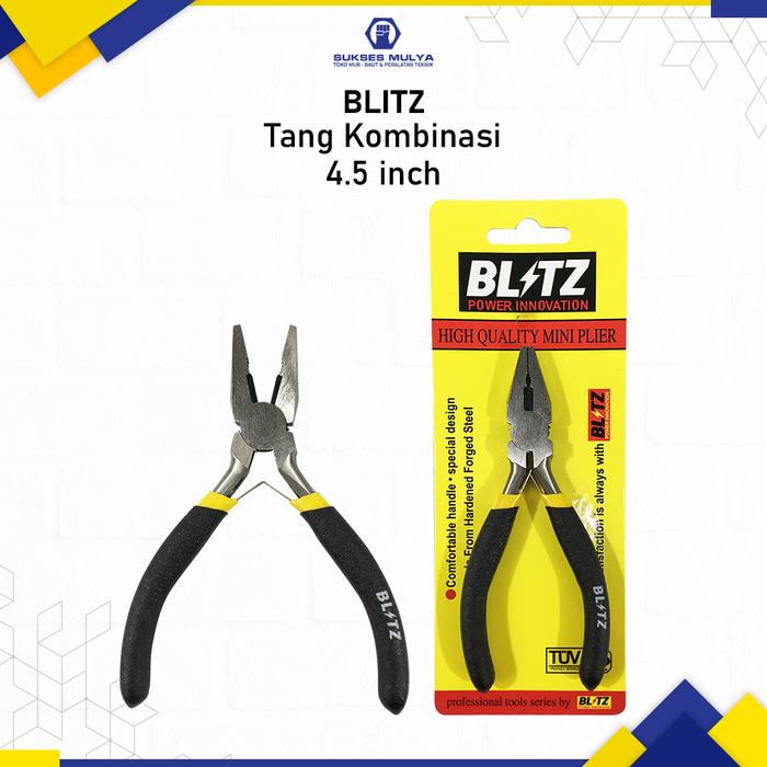 Gambar TANG POTONG & TANG LANCIP MINI BLITZ - Tang Kombinasi dari suksesmulya undefined Tokopedia