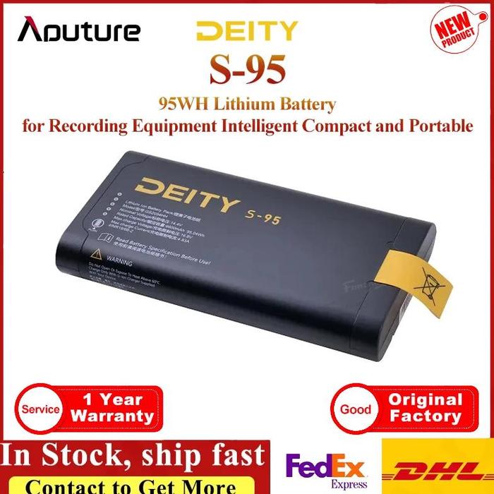 Gambar Top Aputure Deity S-95 95WH Lithium Battery for Recording Equipment dari Skala Techno undefined Tokopedia