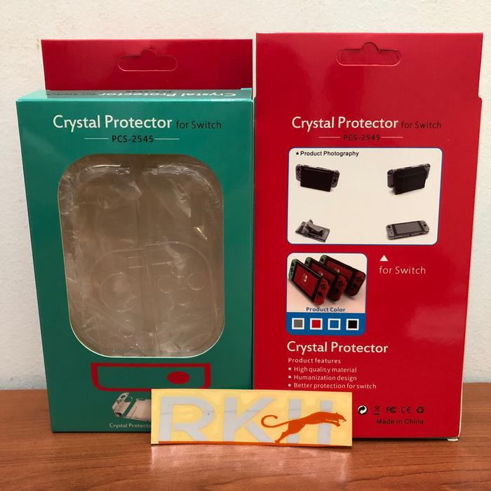 Gambar Casing Mika Crystal Case Dockable Nintendo Switch - V1 / V2 dari RKH OFFICIAL STORE undefined Tokopedia