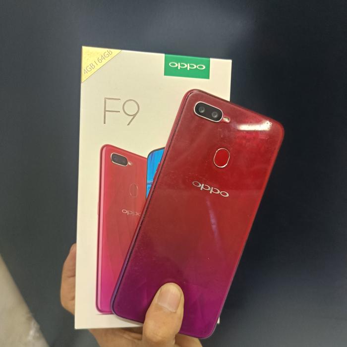 Gambar OPPO F9 4/64 FULLSET SIAP PAKAI MURAH dari SMILE PHONE JOGJA_NEW undefined Tokopedia