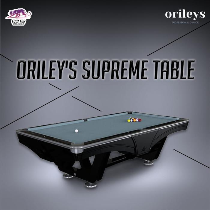 Gambar Meja Billiard Orileys new model 2024 - Billiard table Orileys 2024 dari Equator Billiard Indonesia undefined Tokopedia