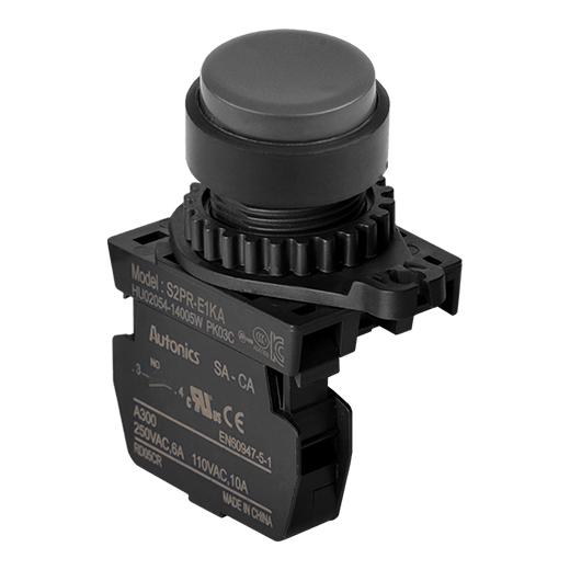 Gambar Autonics Push Button Switch Series S2PR-E1 - Hitam, 1 NC dari PT Guna Karya Elektrik undefined Tokopedia