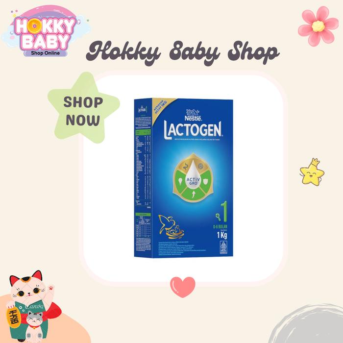 Gambar Lactogen 1 Susu Formula Bayi usia 0-6 bulan isi 1000 gr dari Hokky Baby Shop Online undefined Tokopedia