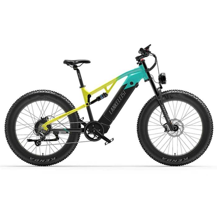 Gambar Sepeda Listrik Lankeleisi RV800 Plus Fat Bike Tire LCD 48V 20Ah Kokoh - Hitam Kuning dari LANKELEISI E-Bike undefined Tokopedia