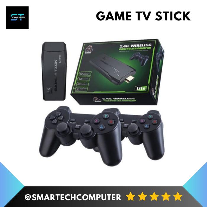 Gambar Game TV Stick Box 4K Mini Console Wireless HDMI 10000 Video Gaming Ori dari smartech computer undefined Tokopedia