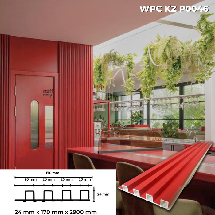 Gambar wallpanel wpc warna warni - Merah, 95cm dari Shine Store_ undefined Tokopedia