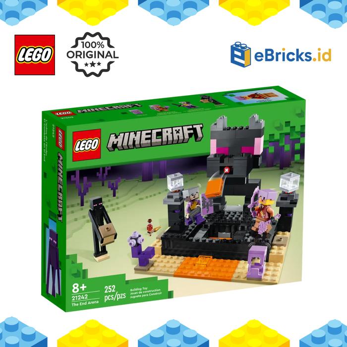 Gambar Lego Minecraft 21242 The End Arena dari eBricks undefined Tokopedia