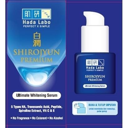 Gambar HADALABO PREMIUM SERUM 20ml - Gokujyun l Shirojyun - SHIROJYUN dari RatuCosmetic8 undefined Tokopedia