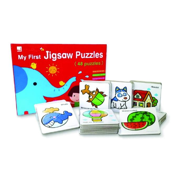 Gambar Puzzles : My First Jigsaw Puzzles : 3 Years Old And Above - p dari Felisitas fanny wijaya undefined Tokopedia