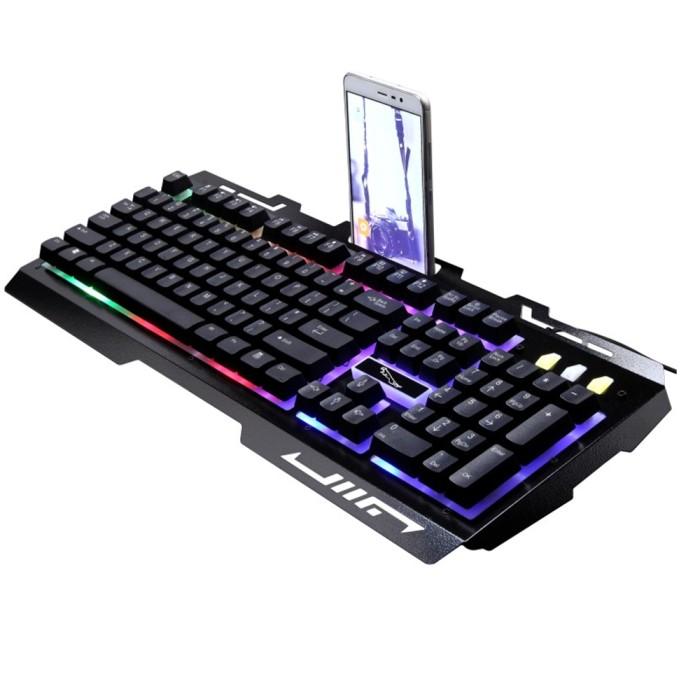 Gambar Paket Combo Keyboard Gsming RGB with Mouse Gaming Bundle - Keyboard - Keyboard Phone dari ZoMi Official Shop undefined Tokopedia