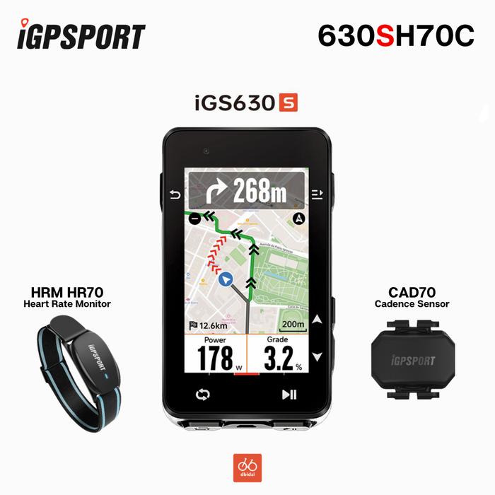 Gambar iGPSPORT IGS630S IGS630 S Bike Computer Cyclocomp Spidometer Sepeda - 630SH70C dari dbidzi undefined Tokopedia