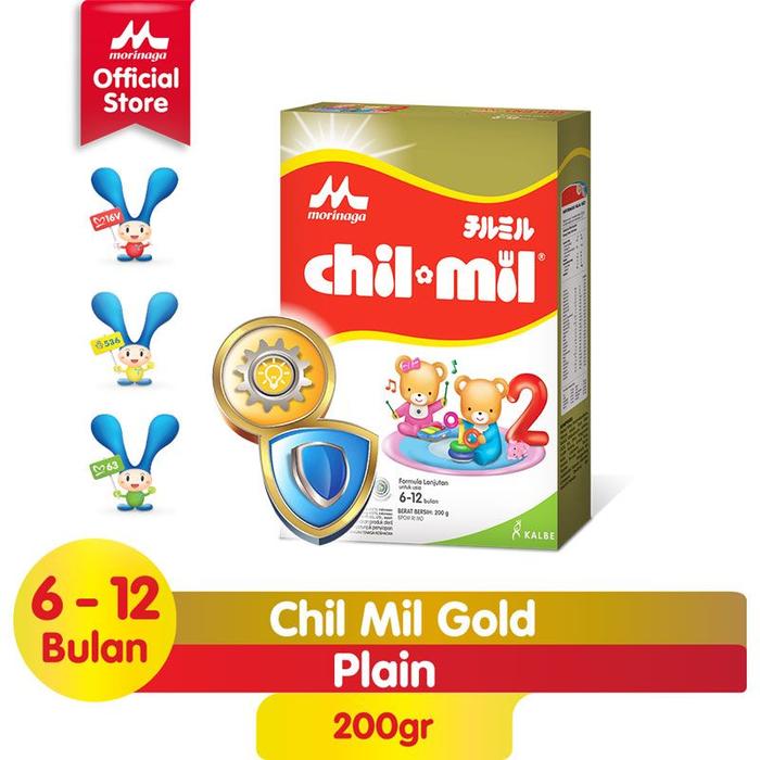 Gambar CHIL MIL GOLD (200 gr) usia 6-12 bulan dari NUTRISI MEGA undefined Tokopedia
