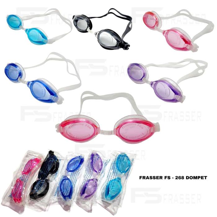 Gambar Frasser Kacamata Renang Swimming FS 86 Ribben -  268 DOMPET dari Frasser undefined Tokopedia