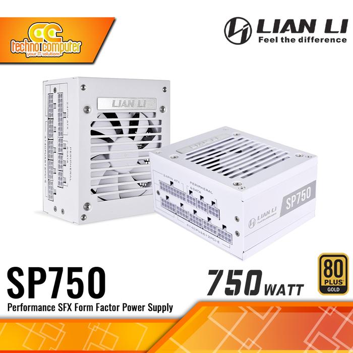 Gambar POWER SUPPLY LIAN LI SP750 SFX - 750Watt 80+ Gold Full Modular - Putih dari Techno Computer Bali undefined Tokopedia
