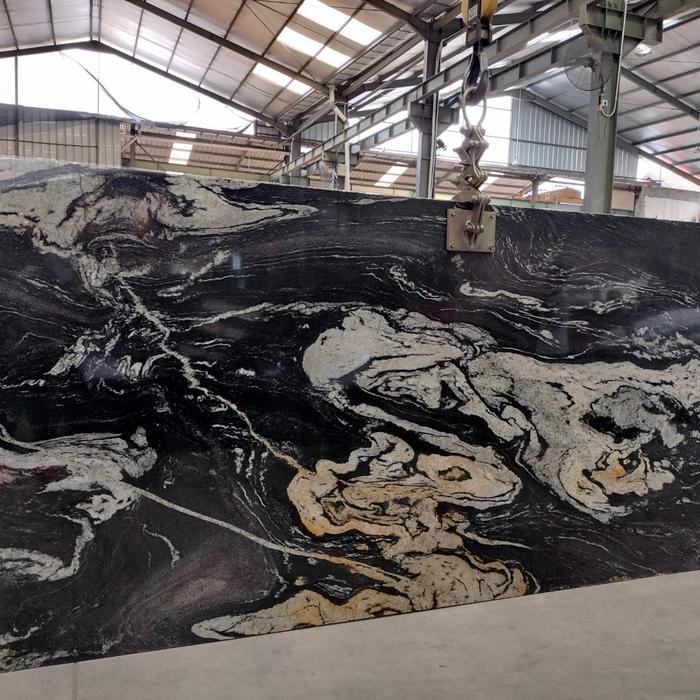 Gambar Granit Titanium Black dari PAG MARBLE & NATURAL STONE undefined Tokopedia
