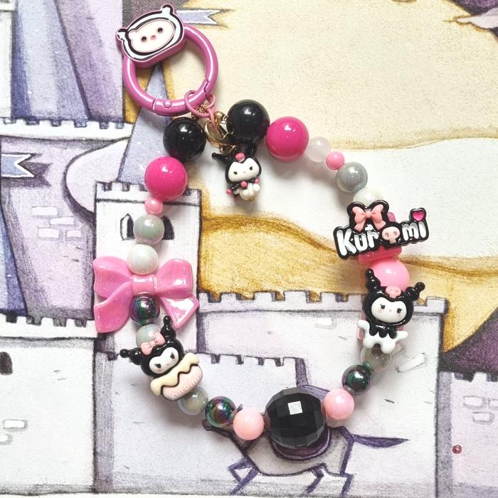 Gambar KUROMI sanrio phonestrap bagcharm gantungan hp - gameboy dari 3SHELL_CLAY undefined 5 Tokopedia