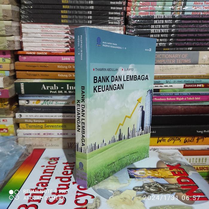 Gambar BUKU ORIGINAL BANK DAN LEMBAGA KEUANGAN THAMRIN ABDULLAH UT dari ABC AMPEL BOOKS CENTRE undefined Tokopedia