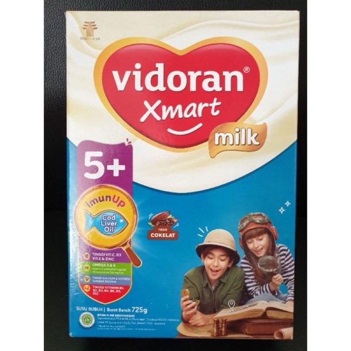 Gambar vidoran Xmart 5+ Cokelat 700gr Susu Formula Anak 5-12 Tahun dari Blue Bubbles undefined Tokopedia
