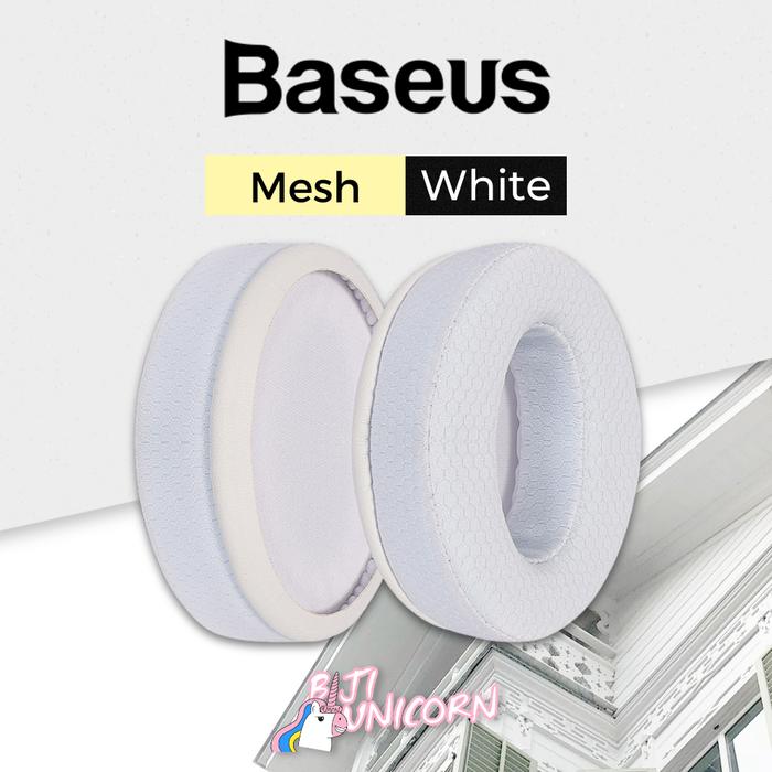 Gambar Earcup/Earpad/Ear Cushion Baseus D02 Pro Bluetooth 5.0 D 02 D-02 Busa - Mesh White dari Bijiunicorn. undefined Tokopedia