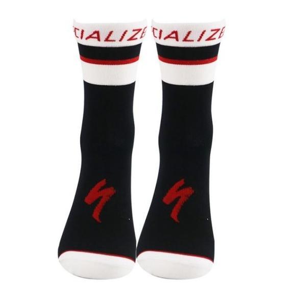 Gambar Kaos Kaki Sepeda Specialized Bahan Breathable V - Hitam dari vrego official undefined Tokopedia