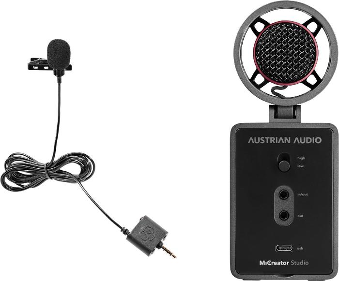 Gambar Austrian Audio MiCreator USB C Audio Interface Studio Microphone - +Y-Lav Mic dari Hello El Official undefined Tokopedia