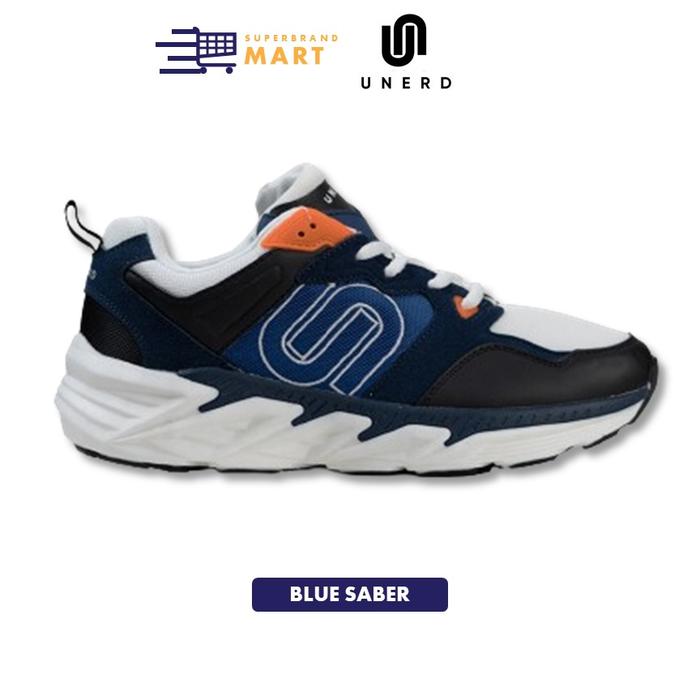 Gambar Sepatu Unerd JB Sepatu Sneakers Casual Sport Sepatu Unerd Original - Blue Saber, 41 dari Superbrand Mart undefined Tokopedia