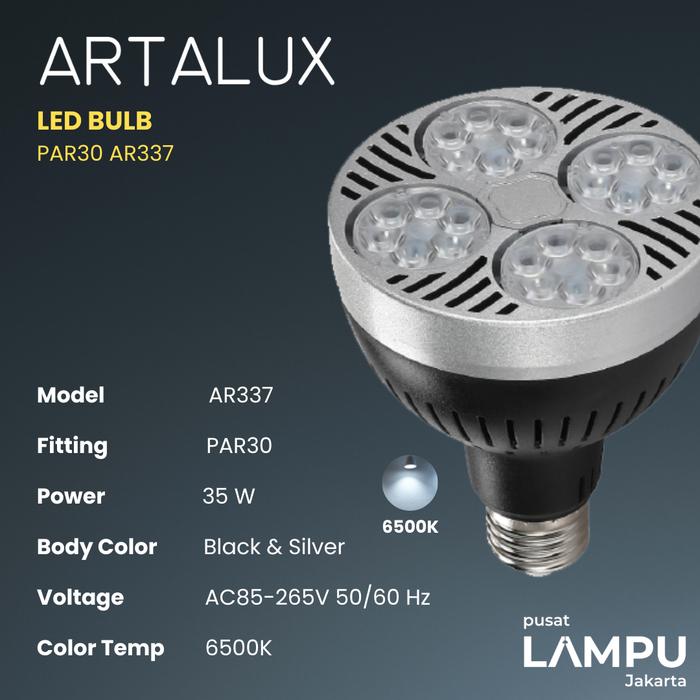 Gambar ARTALUX Par30 SMD Led 35watt LED 220Volt - 6000K dari Pusat Lampu Jakarta undefined Tokopedia