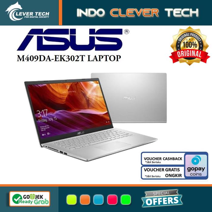 Asus M409da-ek302t Laptop Amd Ryzen 3-3200u Original
