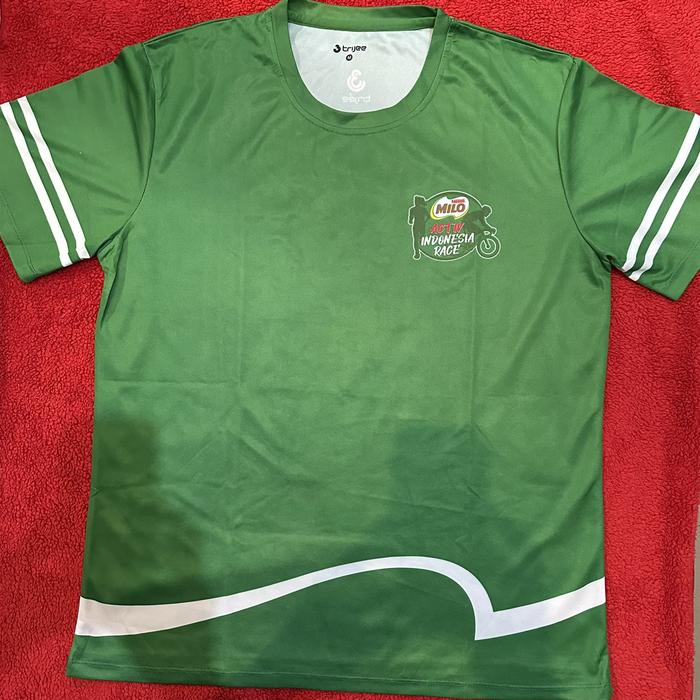 Gambar Jersey Tee MILO Size M dari Toko SuburCaringin undefined Tokopedia