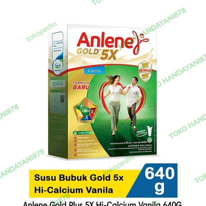 Gambar Susu Susu Anlene Gold 650Gr Vanilla Best Seller - Coklat dari Milkshoop undefined Tokopedia