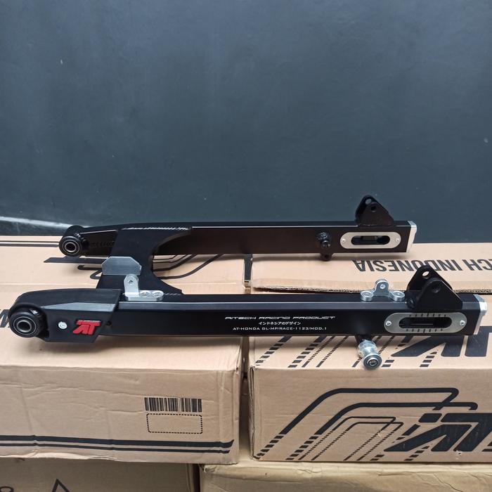 Gambar Swing Arm Arem AiTech CB GL Pro MP Megapro PNP Aluminium PNP - Black dari Samudra Motor Racing Shop undefined Tokopedia